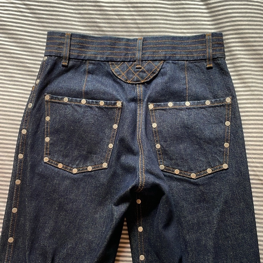 Dries Van Noten studded jeans